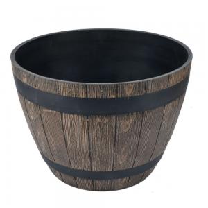 GTA32018 Imitation wood flower pot